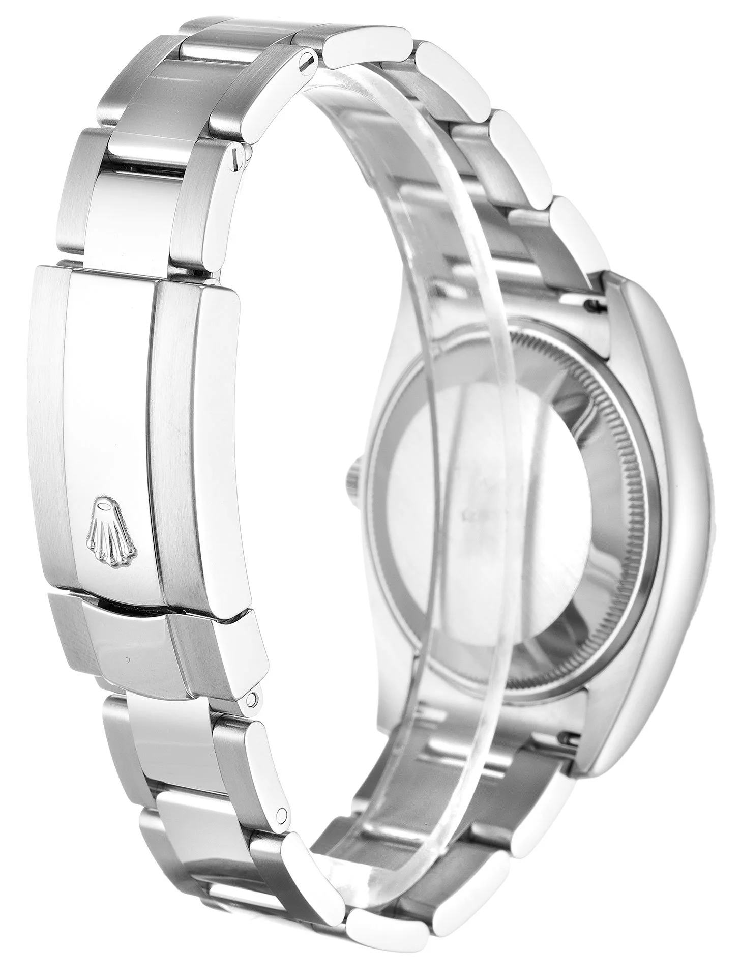 Rolex Oyster Perpetual Date 34mm Silver Dial 115210 - gallery
