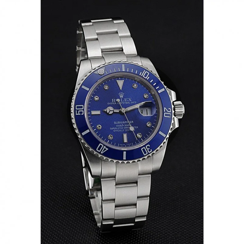 Rolex Submariner 40mm Blue Dial 622638 - gallery