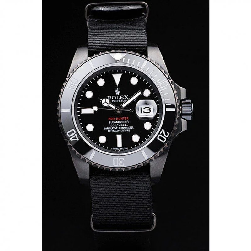 Superclone Rolex Submariner 39mm Black Dial REP016826 - gallery