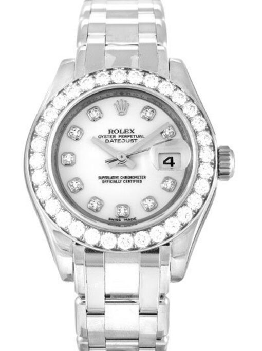 Rolex Pearlmaster 29mm White Dial 80299 Super Clone