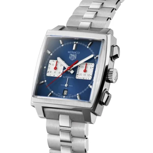TAG Heuer Monaco Men Automatic Blue Stainless Steel Watch CBL2111.BA0644 - gallery