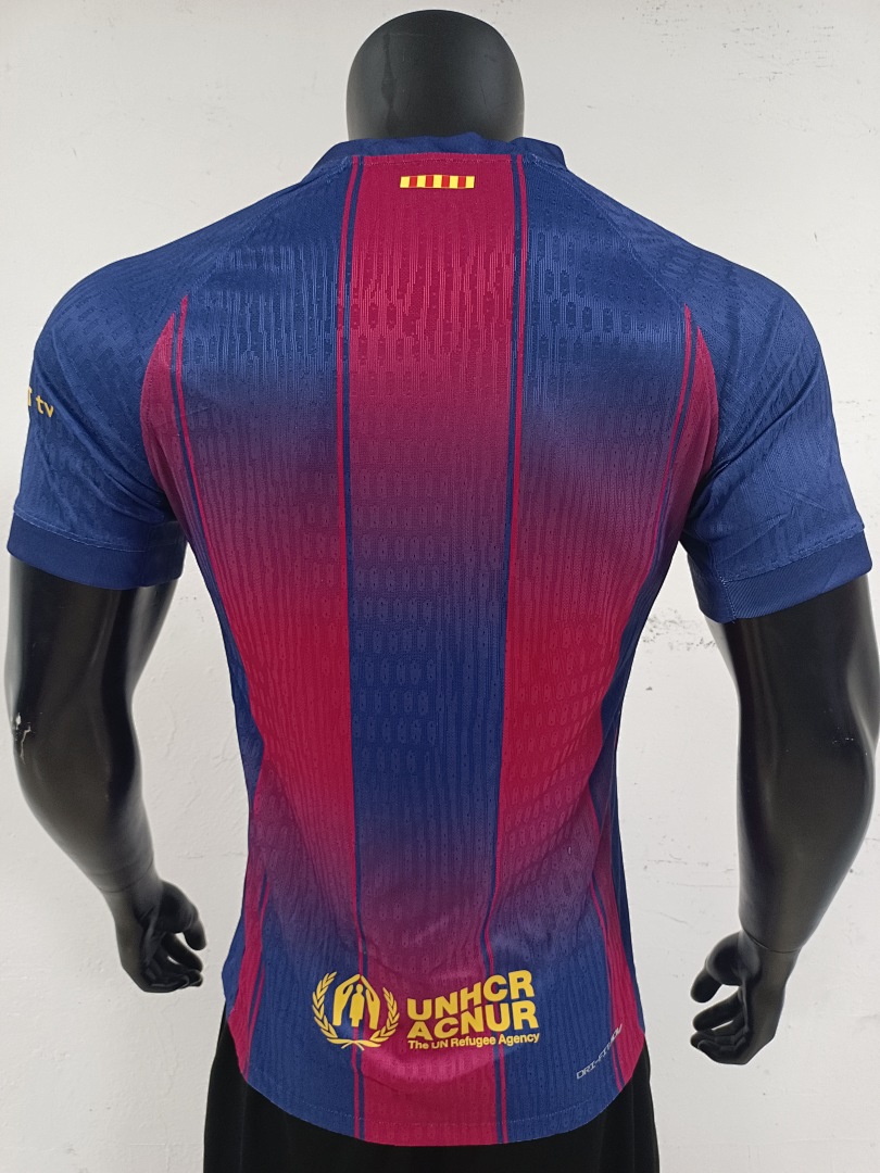 Barcelona Home Jersey Round Ad
