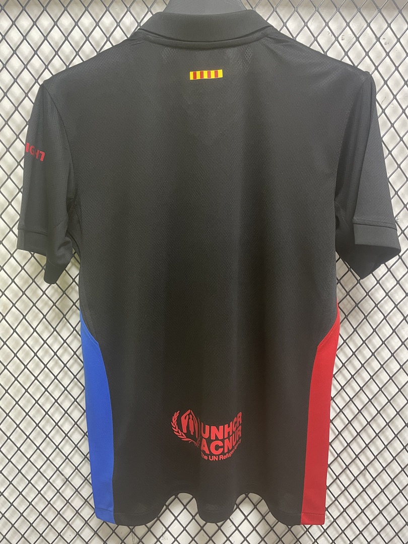 Barcelona Away Jersey Black S-4 XL - view 4