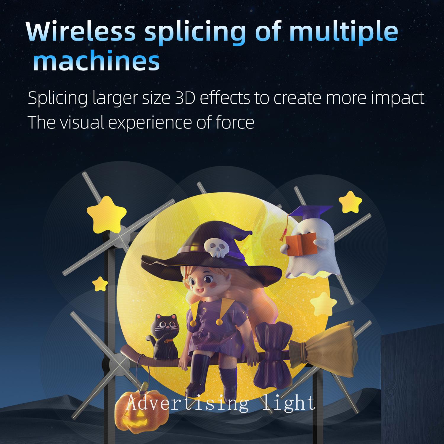 The Ultimate Guide to 42-56cm 3D Holographic Projection Wifi Led Logo Holographic Light Player 3D Fan Holographic Advertising Lights: Everything You Need to Know
