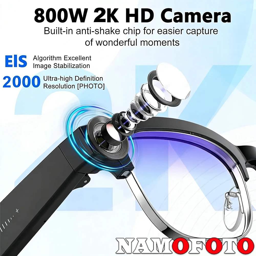 Why 2026 New 8MP Ultra-Wide HD Camera Smart Glasses Video Record 4GB AI Photo Recognition BT Call Translation Voice Smart Glasses is Changing the Game in 2024