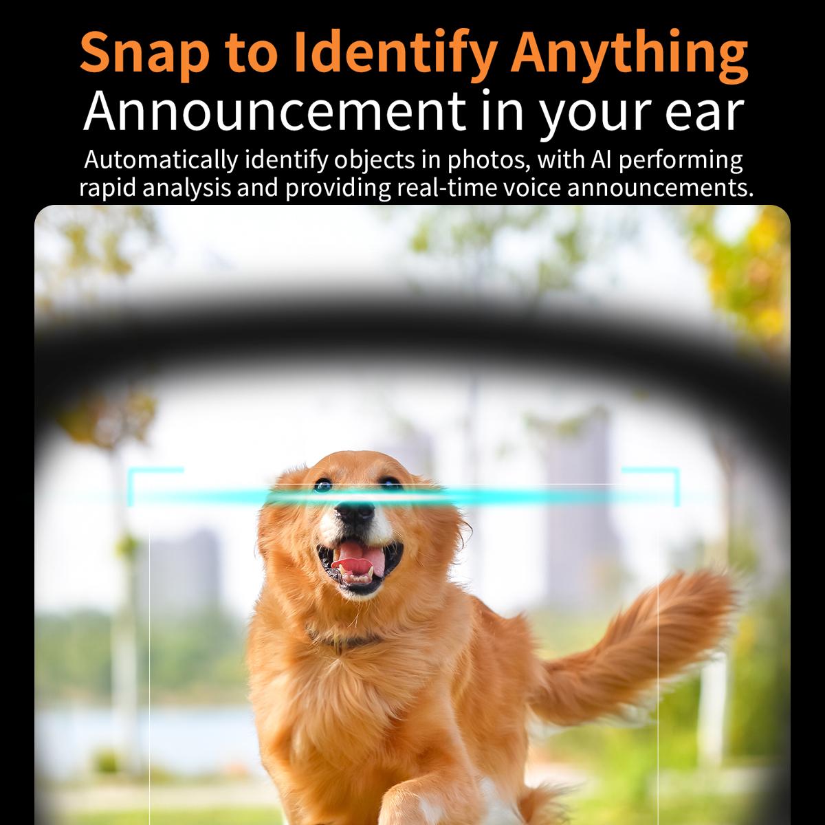 V3 AI Smart Glasses with ChatGPT 8MP Camera Video Recording Bluetooth Calls Voice Wake Music Playback Sunglasses Wireless Durable Remote Wearable Black