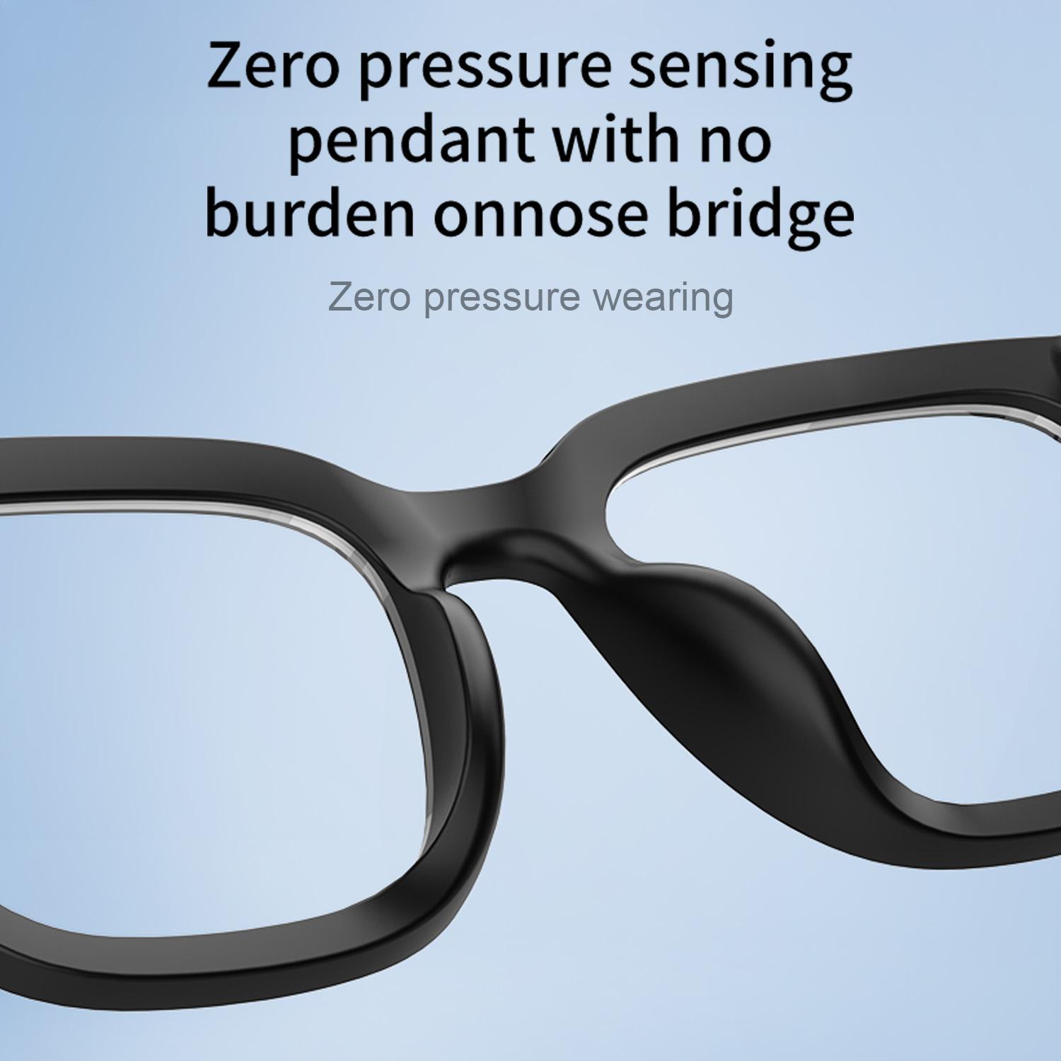 2025 Smart Glasses  AI Translation Camera Control Bluetooth Call Headphones Fashionable Sunglasses Intelligent Men Women Gifts Android Water Proof Remote Wearable Wireless B-Blue Light - Image 3