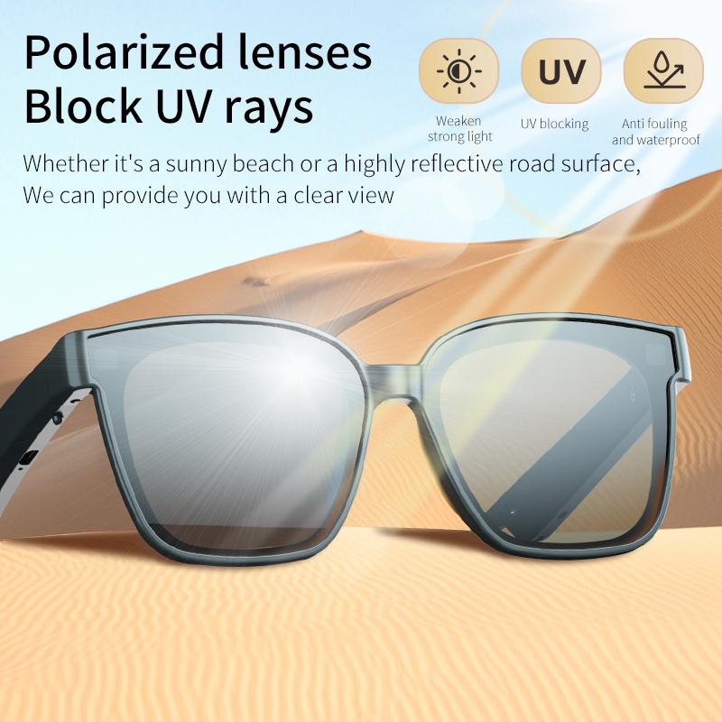 Smart Glasses Multifunctional Bluetooth Glasses Portable Wireless HD Headset With Waterproof  Microphone Sunglasses - Image 5