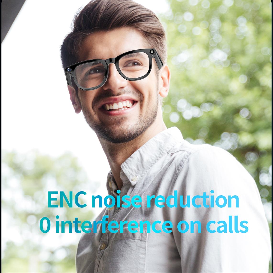 Advanced CY01 Smart Glasses 8MP Camera 32GB ChatGPT DeepSeek AI Bluetooth Calls Voice Wake Video Record Wearable Black - Image 4