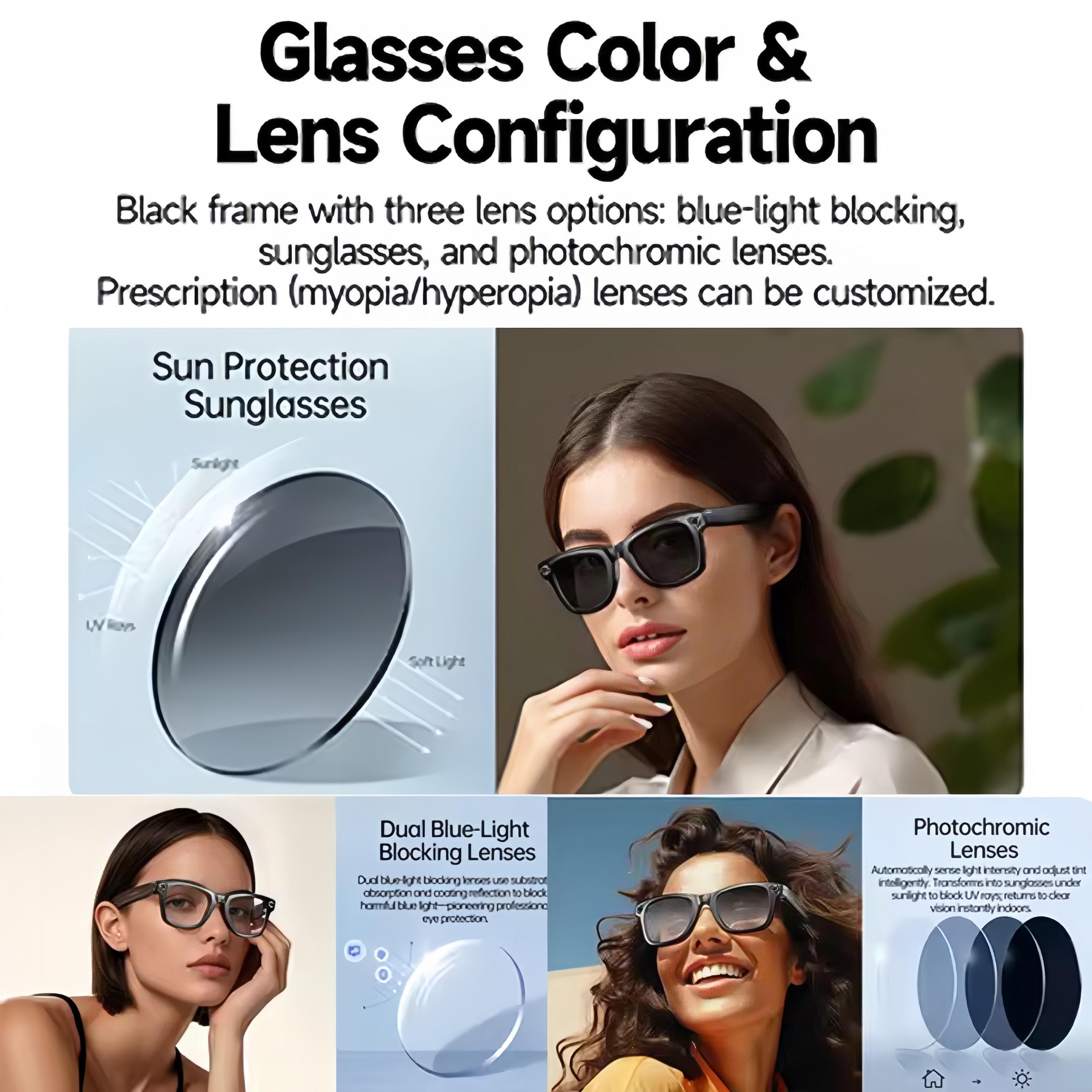 How 4K Ultra HD AI Glasses Men Chat IP65 Waterproof Voice Assistant AI Transmission 800W Camera Bluetooth Call Smart SunglassesWomen Can Transform Your Daily Routine