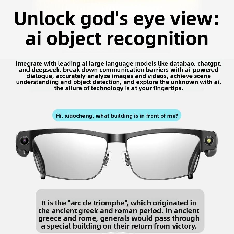 Why Smart Ai camera glasses 800W pixel listening to music Bluetooth call recording anti-blue light fashion sunglasses is Changing the Game in 2024