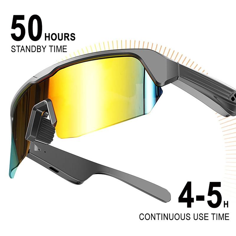 Smart Polarized Glasses Cycling Running Bluetooth Audio Call Remote Headset Sunglasses Sports Driving Music Earbuds Headphones vs Competitors: Which One Should You Choose?