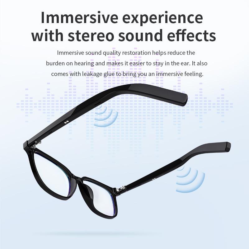 New G05 Series Smart Bluetooth Glasses Music Sports Hands-free Call anti-blue Light Smart Sun Glasses