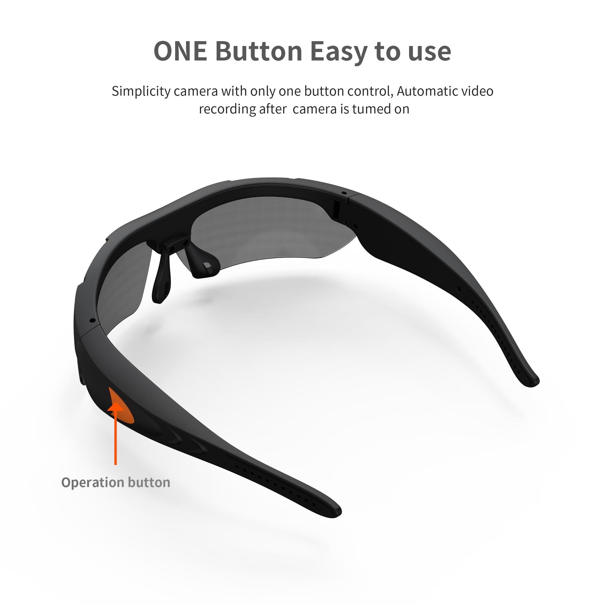 Unboxing and Review: The HD 1080P Glasses Mini Camera Outdoor Bicycle Motorcycle Security Protection Sunglasses Video Camera Polarized Lens Sports Cam Experience