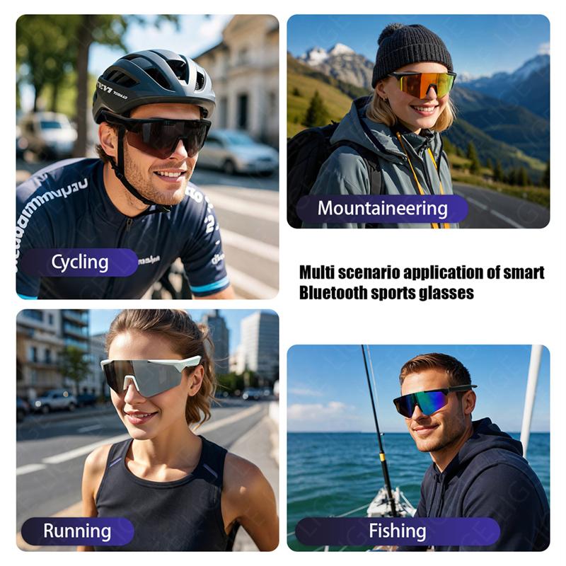 5 Surprising Benefits of Using Bluetooth Smart Glasses Polarized Sports Glasses With Headphones UV Protection for Women Men Cycling Sunglasses for Android iOS