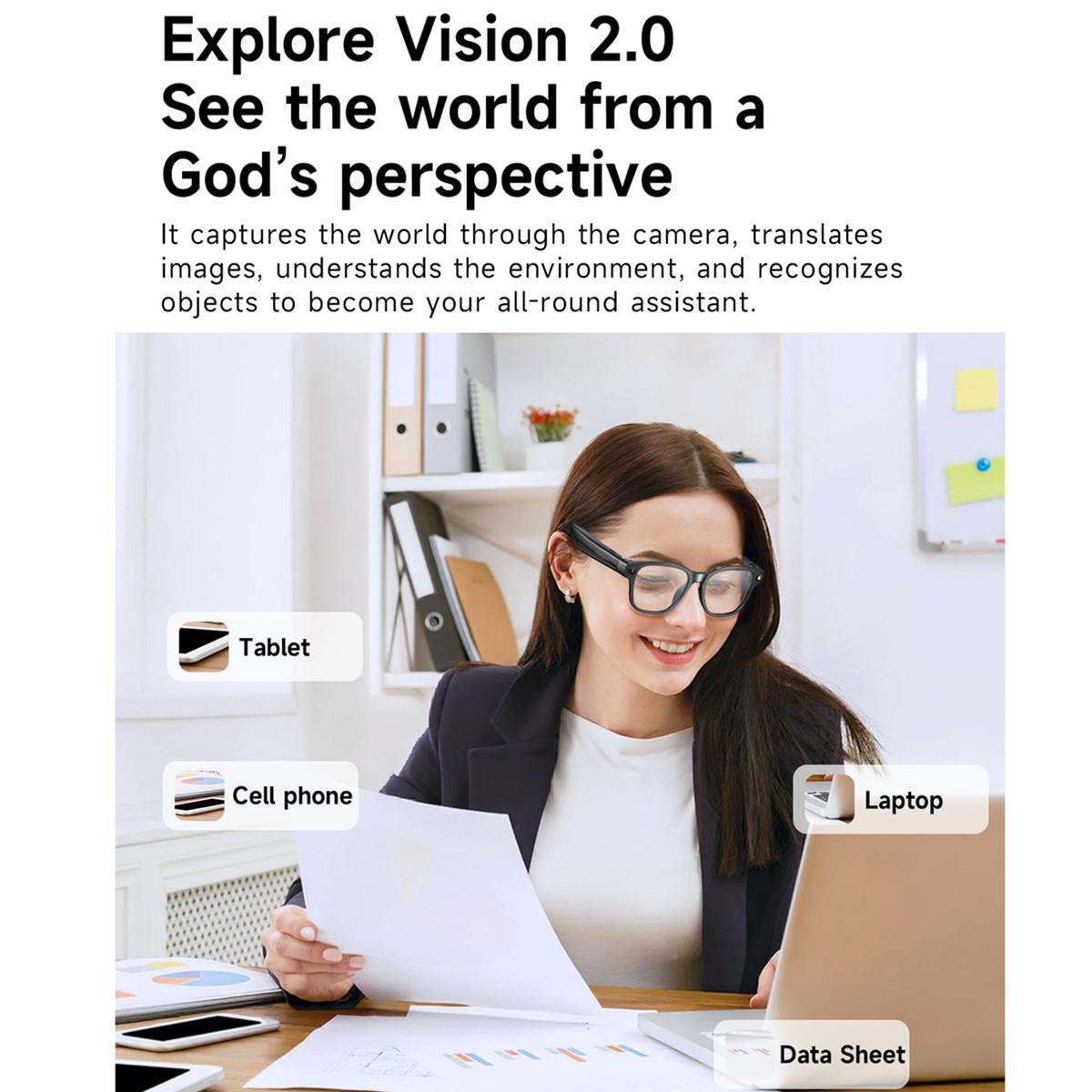 Why Smart Glasses with Video Camera Myopia Prescription 4GB 8MP Camera Anti Shake Video Shooting Object Recognition Smart Translate is Changing the Game in 2024