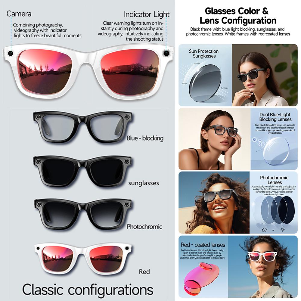 Expert Review: Is 2026 New AI Camera Smart Glasses 800W Men Color-Changing Translation Glasses Waterproof Photo Video Recording Smart Sunglasses Worth the Investment?