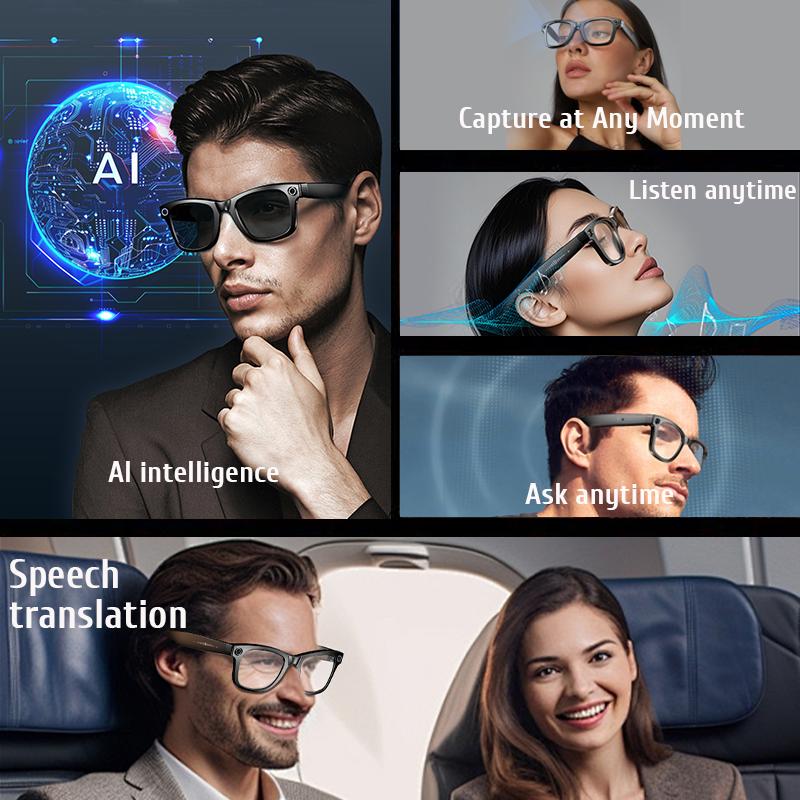 5 Surprising Benefits of Using 2025 New Upgraded Smart Glasses with Video Recording, AI Photo Recognition, Bluetooth Calling, Voice Translation, and Stylish Men's Sunglasses