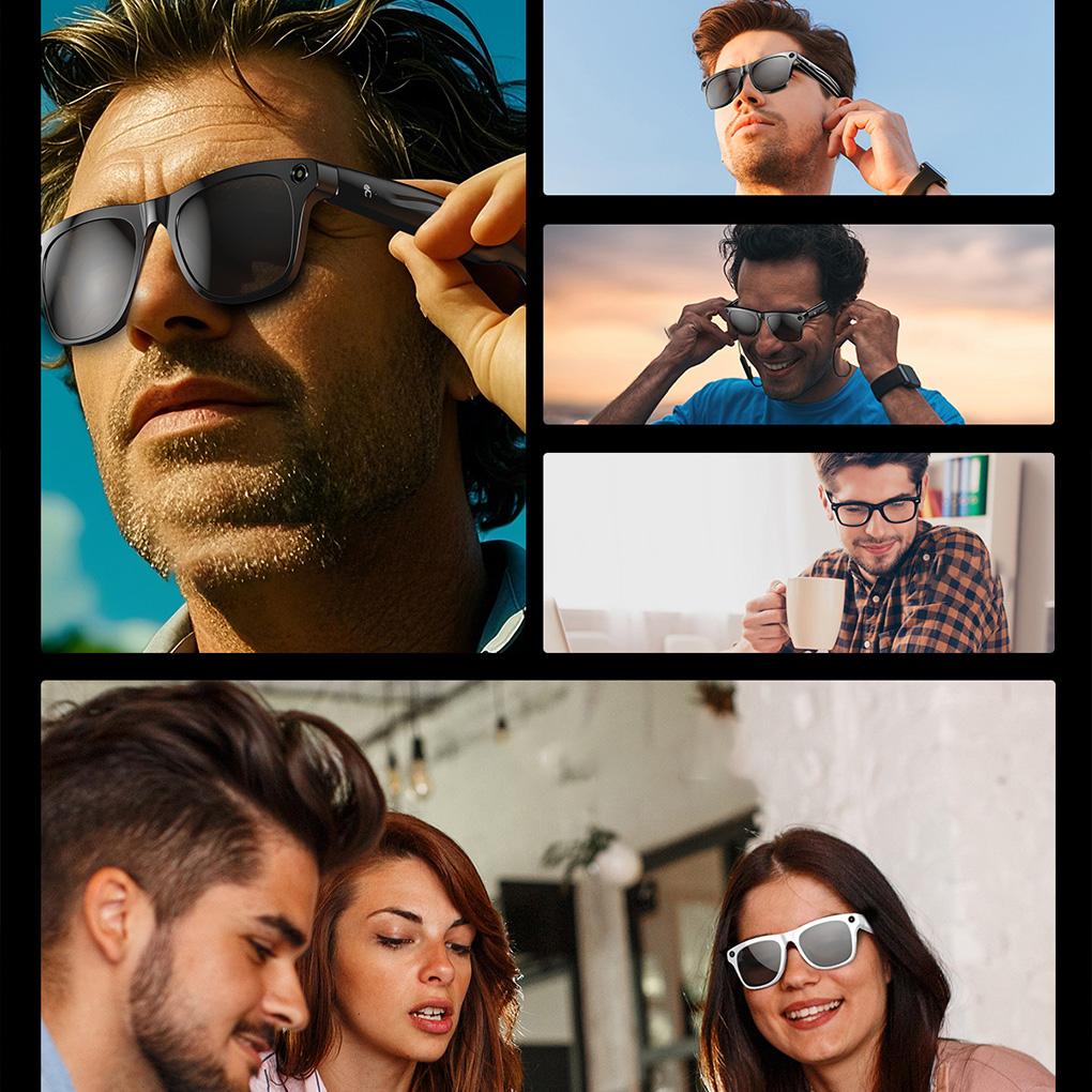 Why Smart Ai Camera Glasses Bluetooth Outdoor Sports Technology Glasses Music Translation Wake-up Voice Assistant Smart Glasses is Changing the Game in 2024