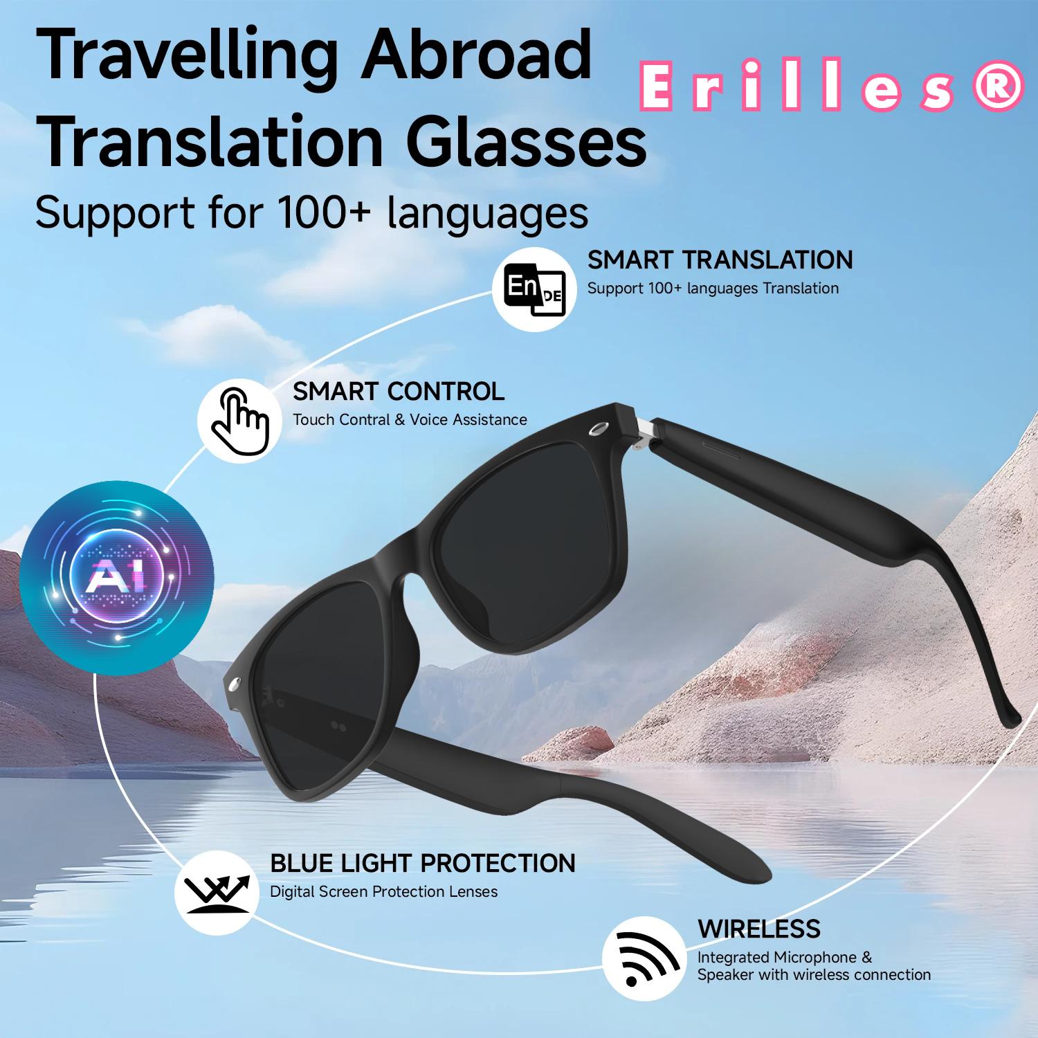 2025 New AI Smart Glasses with Bluetooth, Earphones, UV Protection Lenses, Fan Connectivity, Outdoor Sports Sunglasses vs Competitors: Which One Should You Choose?