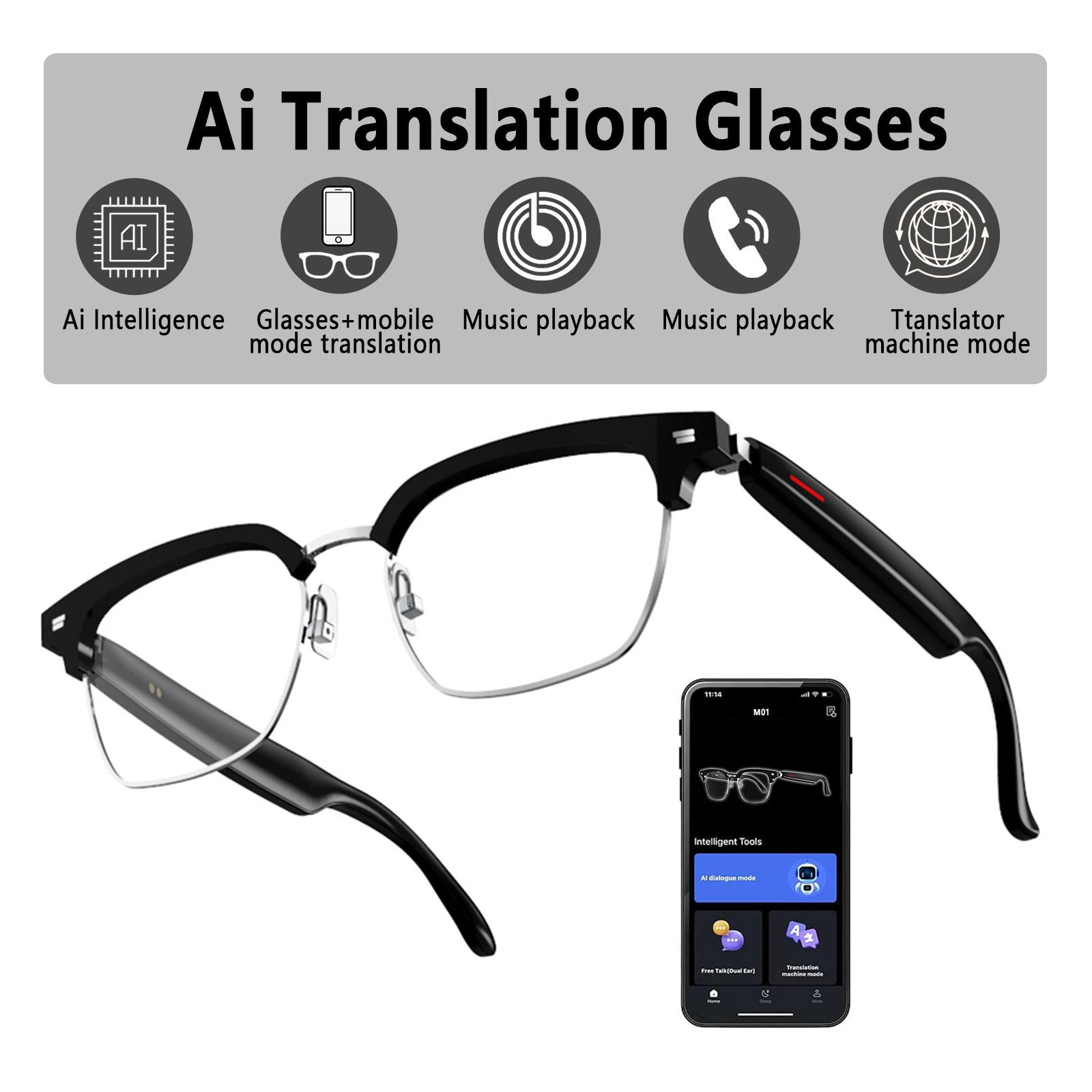 Expert Review: Is Smart AI translation glasses equipped with anti-blue light lenses, supporting real-time application translation in 164 languages Worth the Investment?