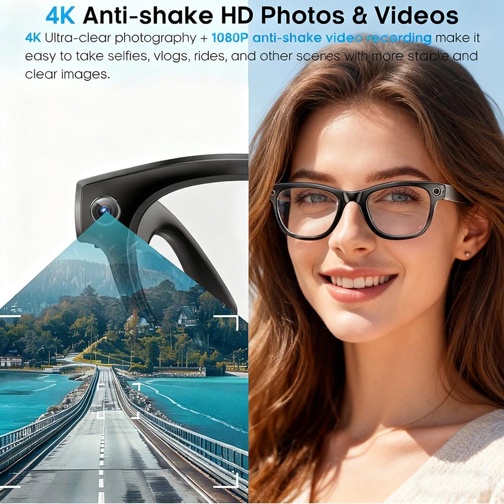 800W With Camera Smart Glasses Woman Video Recording AI Photo Recognition Eyewear Earphone Call Translation Voice Sunglasses Men vs Competitors: Which One Should You Choose?