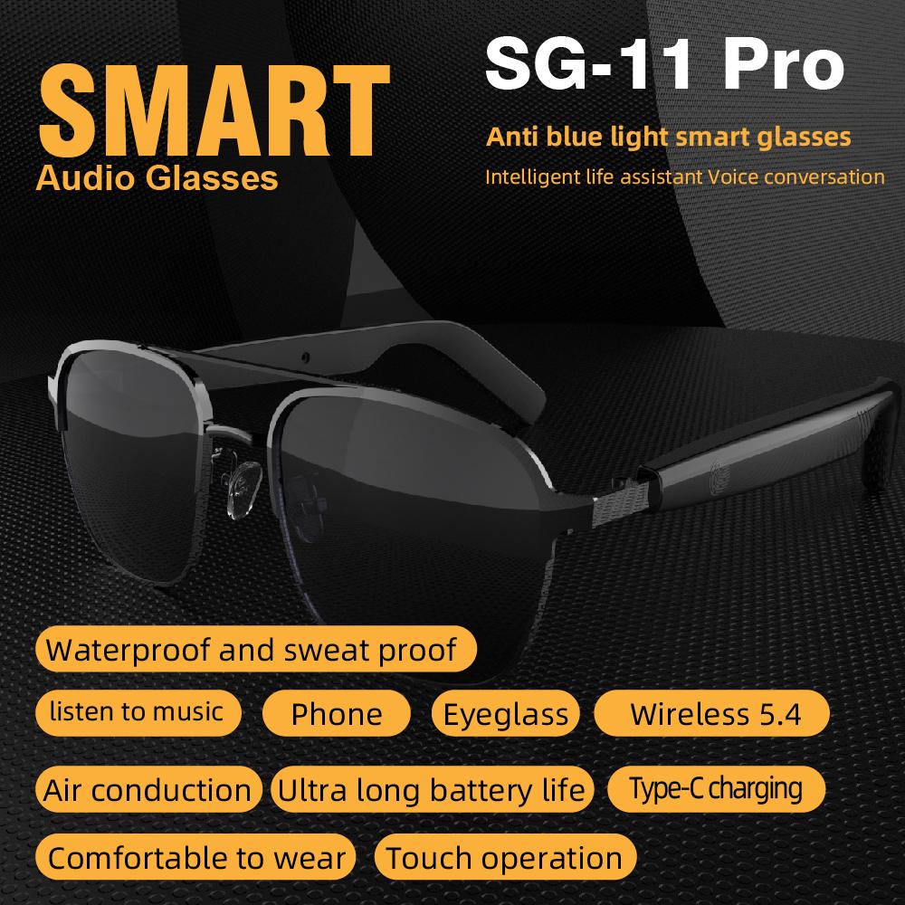 Upgraded Version SG11 PRO TWS Smart Sunglasses Wireless Audio Glasses For Sports Outdoor Activities vs Competitors: Which One Should You Choose?