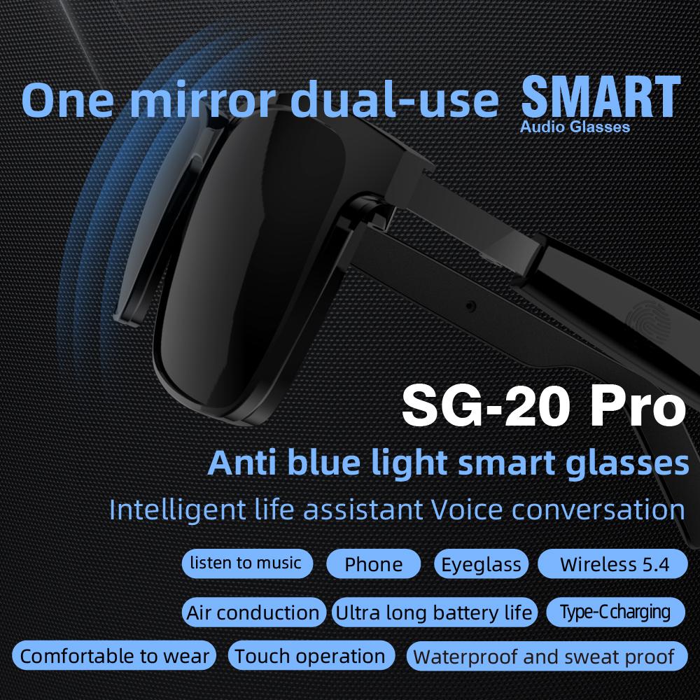 Smart Wireless Bluetooth Glasses Outdoor Sunglasses Bluetooth 5.4 Call Outdoor Sports Headphones Waterproof Anti-UV Sunglasses