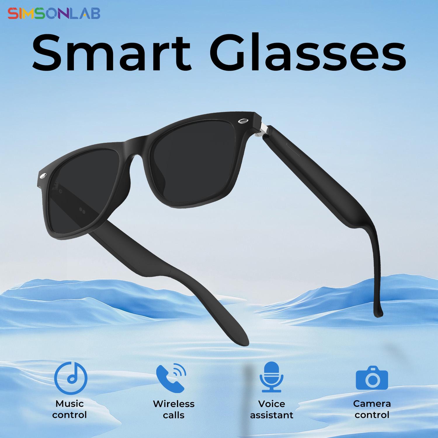 New Smart Glasses  AI Translation Camera Control Bluetooth Call Headphones Fashionable Sunglasses Intelligent Men Women Gifts vs Competitors: Which One Should You Choose?