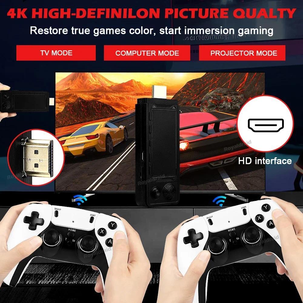 128G 256G X9 PRO GameStick 4KHD TV Video Game Consol 3D Games For PSP/PS1/N64/NDS 40+Simulators Retro Games Dual 2.4G Controller vs Competitors: Which One Should You Choose?