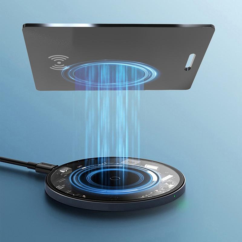 Smart Tracking Card, Wireless Charging, Compatible with Phone Finder, Wallet Tracker, Apple Locator, Mini Ultra-Thin Finder