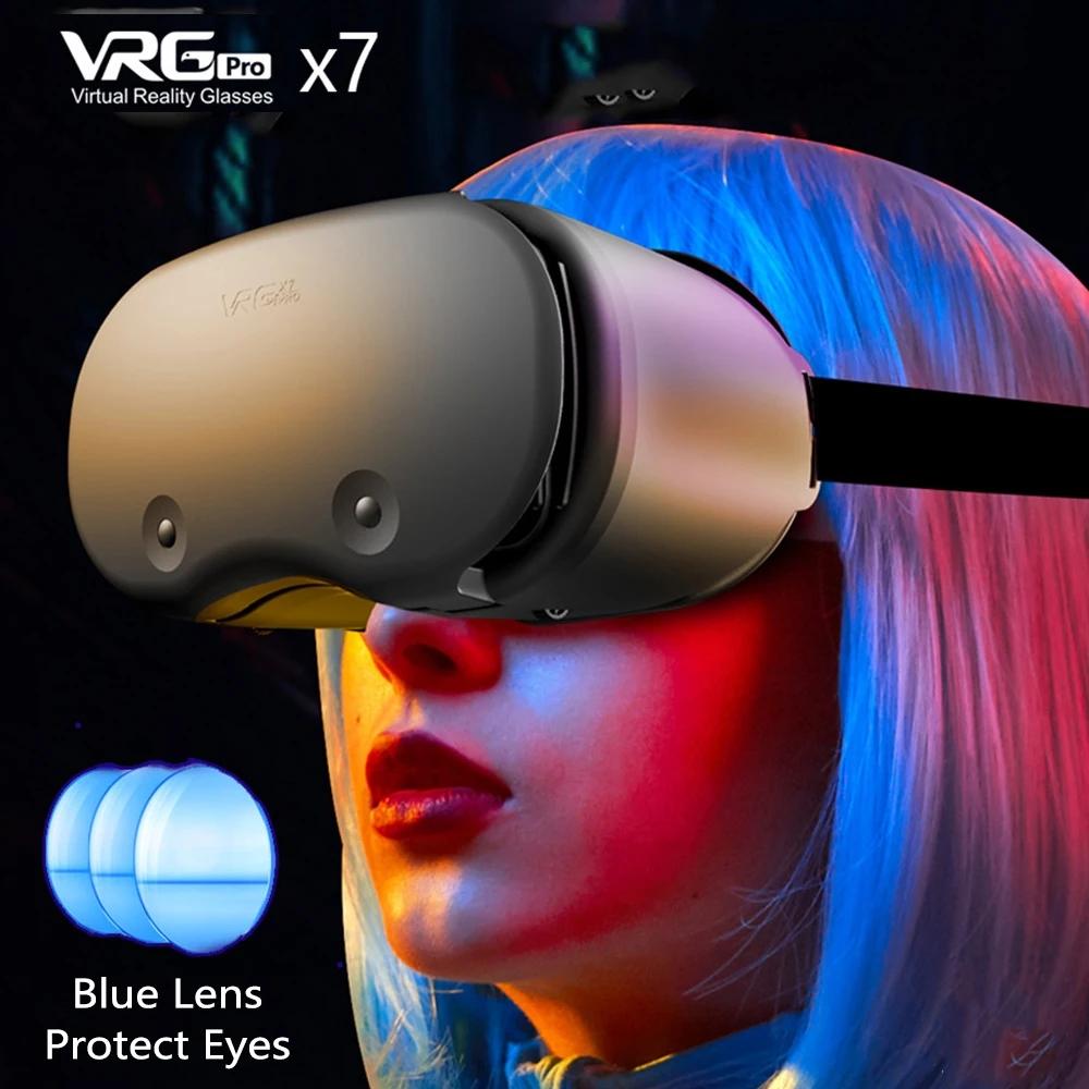 Virtual Reality 3D VR Glasses Smartphone Cell Mobile Goggles Helmet Headset Lenses Device Viar Smart Phone Video Game Viewer Set - Image 2