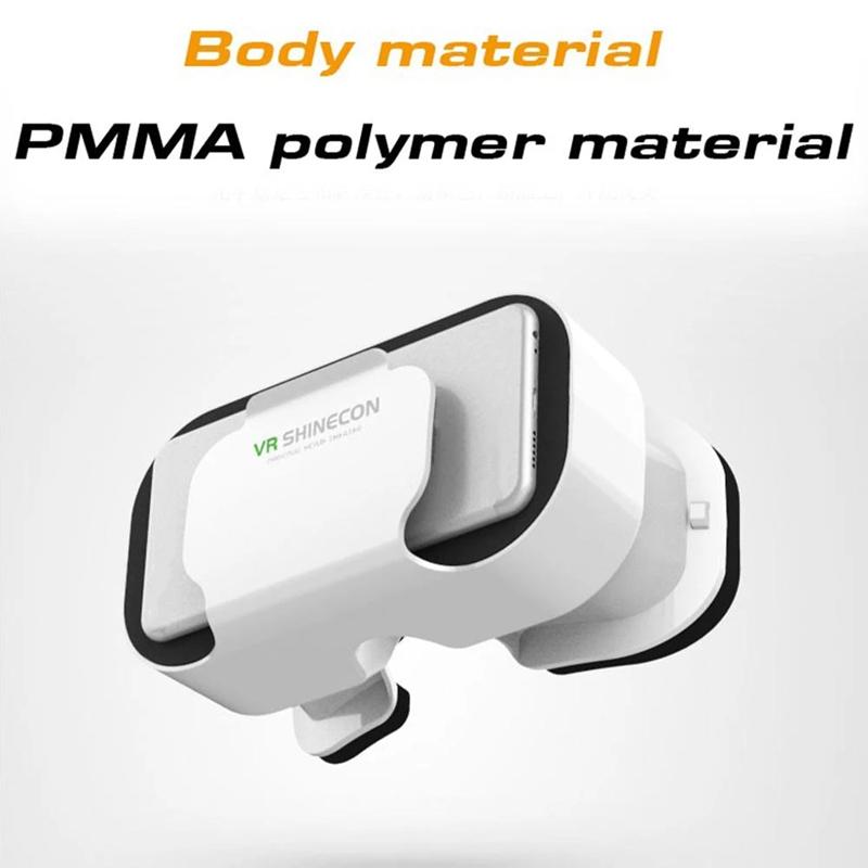 Smart 3D VR Glasses Virtual Reality Viar Goggles Smart Helmet Lenses Viewer For Apple Android Home VR Game Console