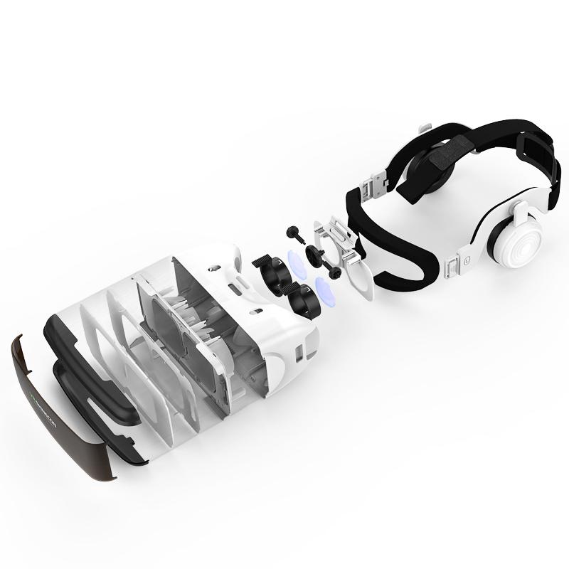 New Virtual Reality 3D VR Glasses Shinecon Pro VR Glasses Google Cardboard Headset Virtual Glasses for Smartphone ios Android