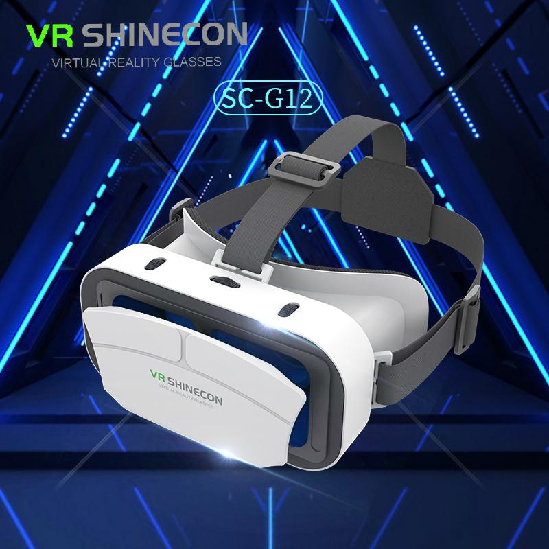 Virtual Reality VR Glasses Headset Viar Devices 3D Helmet Lenses Smart Goggles For Phone Smartphones Cell Viewer Mobile Game Set