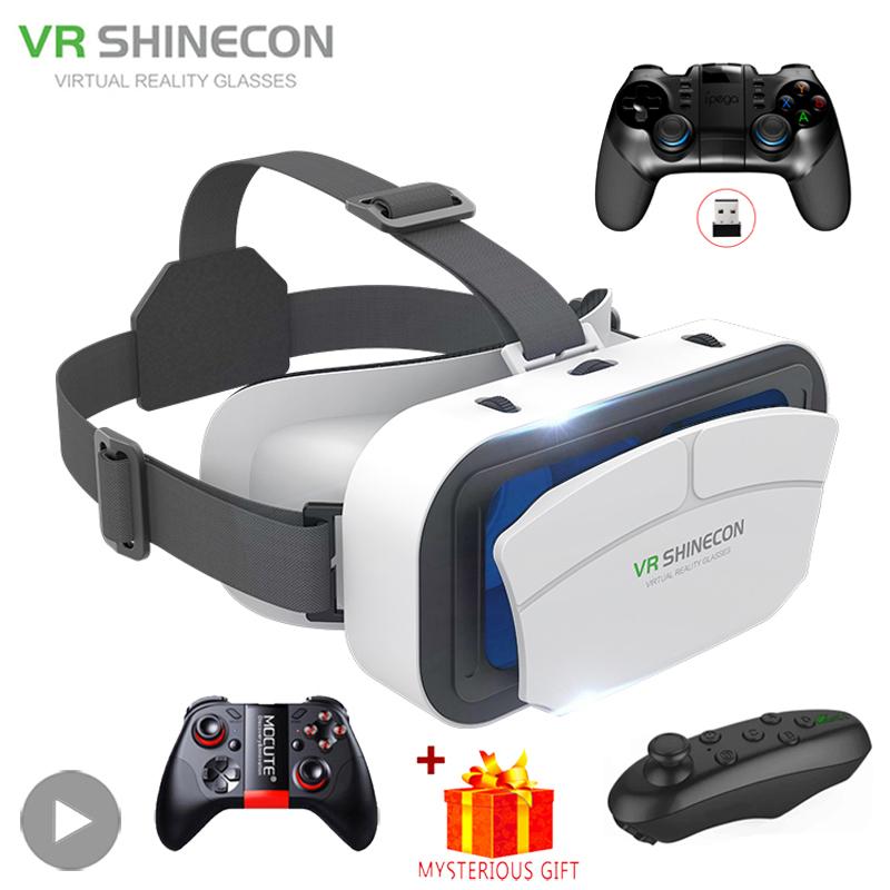 Viar 3D Virtual Reality VR Glasses Headset Helmet Devices Lenses Goggles Smart For Smartphone Phone Realidade Mobile Game Hedset